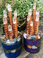 Emergent Deluxe Loaded Tabletop Six Shooter Orgone Art Cloudbuster Chembuster