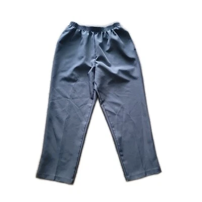 Pantalones de tiro BonWorth ~ Talla LP ~ Gris oscuro ~ tiro alto ~ 27,5" entrepierna Foto 1 de 4