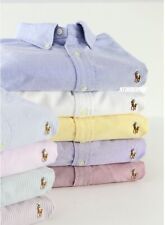 NWT POLO RALPH LAUREN Men Long Sleeve Classic Oxford Button Down Shirt MSRP $125