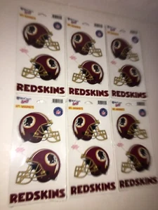 6 Washington Redskins NFL Magnet Packs Wincraft Sports Officially Licensed - Picture 1 of 8