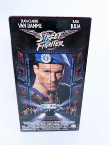 Street Fighter (VHS, 1995) Jean-Claude Van Damme Raul Julia - Picture 1 of 5