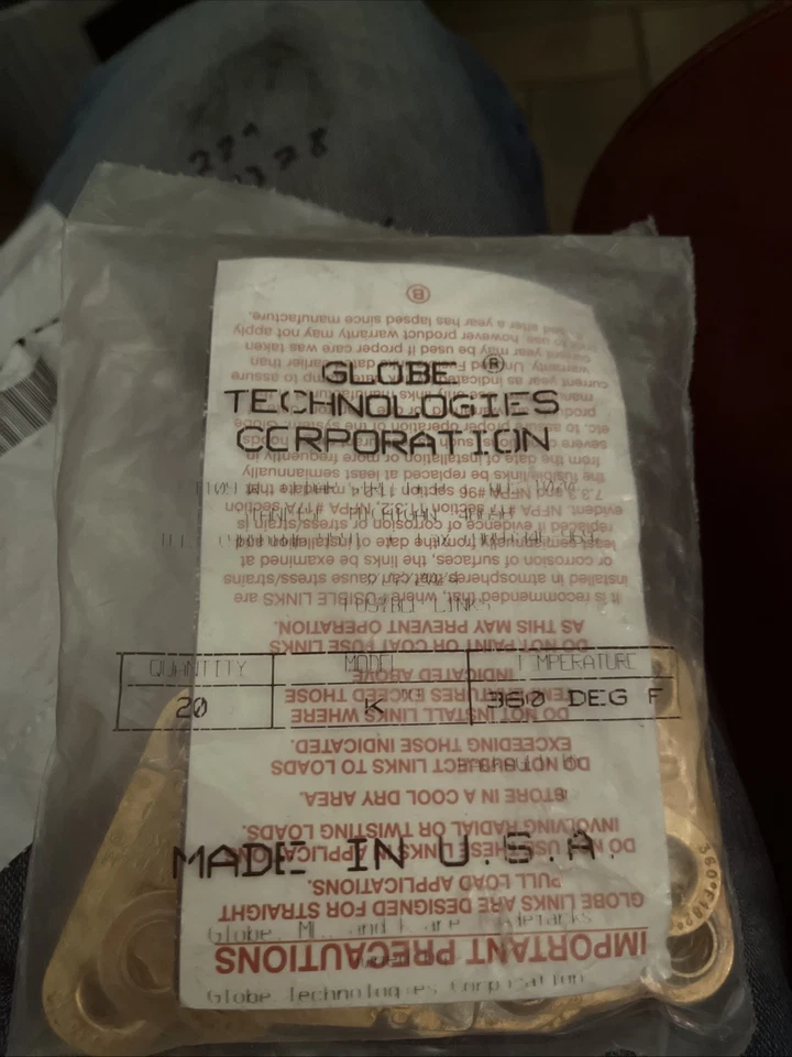 Globe Technologies Corporation Modelo Enlace 360 Grados -K Bolsa De 20 Foto 1 de 3