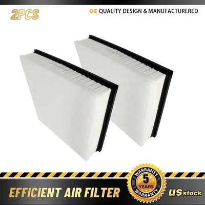 2x Filtro de aire del motor para Chevrolet Silverado 2500 HD GMC Sierra 2500 HD 6,6 L Foto 1 de 4
