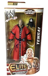 WWE TENSAI SIGNED ELITE COLLECTION SERIES 22 WITH JSA COA VERY RARE 2013 - Picture 1 of 7