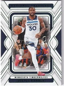 2024-25 Panini National Treasures NBA No. 100 Julius Randle Green 3/5 - Bild 1 von 2
