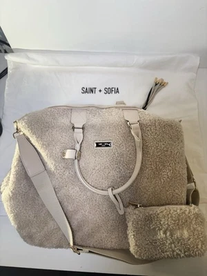Bolso de peluche Saint & Sophia Selene raro - nuevo Foto 1 de 4