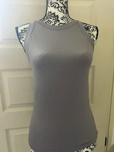 ATHLETA Renew Racerback Tank Light Purple Lavender Size S Small EUC - Bild 1 von 4