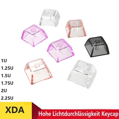 Hohe Lichtdurchlässigkeit Keycap Mechanische Tastatur Backlit 1U-2U Tastenkappe - Bild 1 von 4