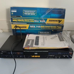 Acesonic DGX-210 Multi-Format Karaoke/DVD Player & Recorder (No Remote) - Picture 1 of 4