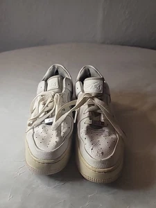 Nike Air Force 1 Sage Low Triple White US Damengröße 8,5 Turnschuhe Schuhe - Bild 1 von 8