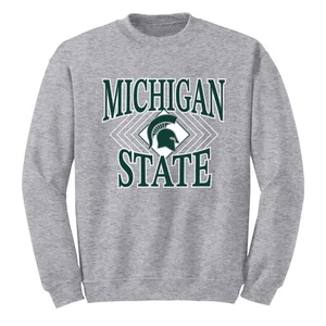 MSU Diamond Victory JA BTB Fleece Crewneck - Oxford - Bild 1 von 6