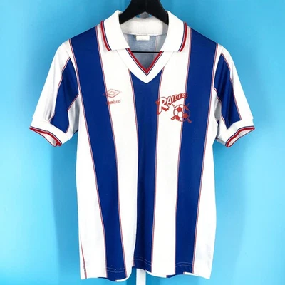 80s Umbro striped soccer jersey 1980s vintage  - Image 1 of 4