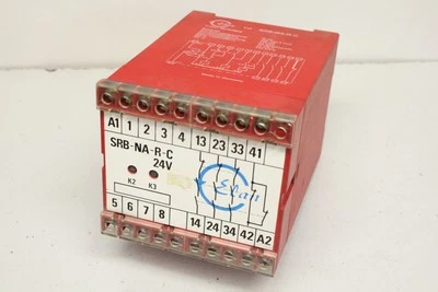 ELAN SRB-NA-R-C Sicherheitsbaustein Sicherheitsrelais Safety Relay - Image 1 of 2