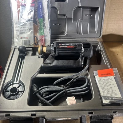 RotoZip SCS01 Type 2 Spiral Saw w/ Case Rotomate Made In USA New Open Box - Image 1 of 4