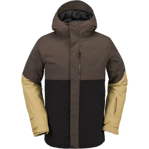 Volcom L Insulated Gore-Tex Men's Winter Jacket, Brown, Small - Picture 1 of 5