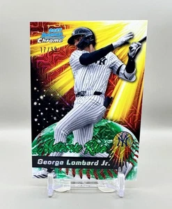 2025 Bowman Chrome Meteoric Rise #MR-18 (Green Mojo) George Lombard Jr. [17/99] - Bild 1 von 2