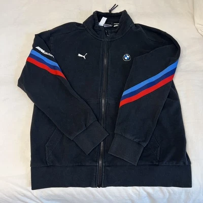 Chaqueta de Colección Para Hombre PUMA BMW Motorsport Negra con Cremallera Talla M Foto 1 de 4