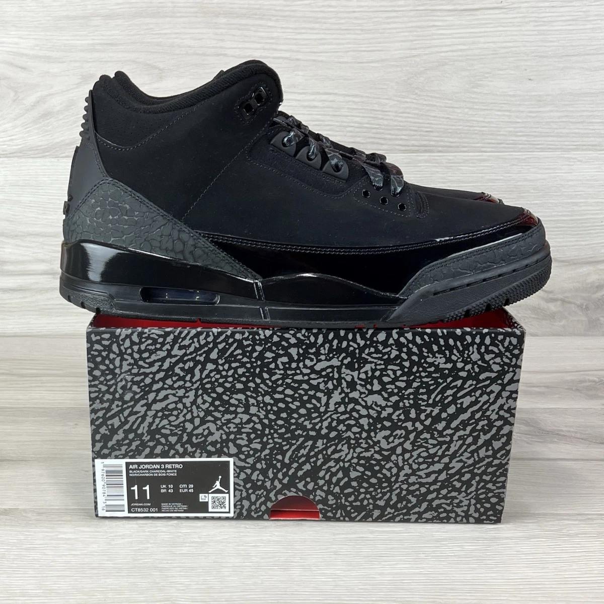 Jordan 3 Retro Black Cat for Sale - Authenticity Guaranteed - eBay