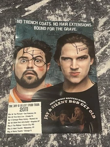 Jay & Silent Bob - Kevin Smith & Jason Mewes signiert 18,25x12,5 Poster. BESCHREIBUNG LESEN! - Bild 1 von 8