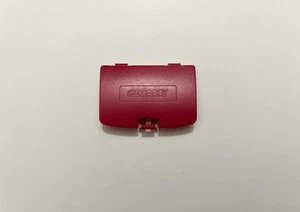 Nintendo Gameboy Color GBC Battery Cover Door Replacement - Red - Picture 1 of 3