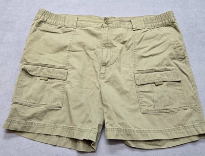 Pantalones Cortos de Carga Roundtree & Yorke Para Hombres Talla 42W Verde Bolsillos Rectos Exterior Senderismo Foto 1 de 4