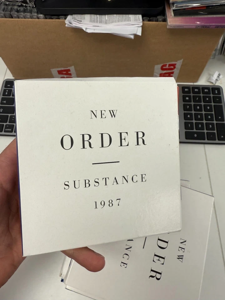 New Order : Substance 1987 - 4CD Set (Deluxe Edition, Remastered) SQUASHED - Image 1 of 4