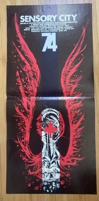 Canadian 1974 Vintage door Poster Print Art Travel toronto Canada Phoenix leaf - Image 1 of 4