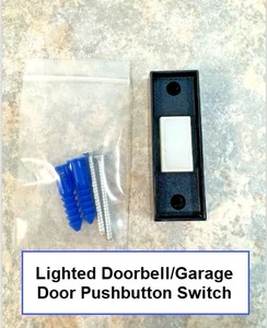 Interruttore pulsante/porta garage luce led campanello - Foto 1 di 7