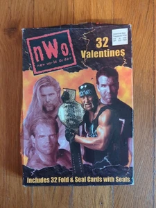 NUOVO WCW nWo Hogan Nash Luger 32 Valentines Wrestling WWE WWF ECW NXT TNA AEW #1 - Foto 1 di 2
