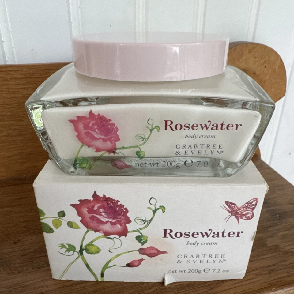 Crabtree & Evelyn Rosewater Body Cream 200g (79516)