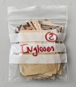 LOTE DE 42 ANTIGUOS SELLOS INGLESES UK INGLATERRA GRAN BRETAÑA VER FOTOS - Imagen 1 de 18