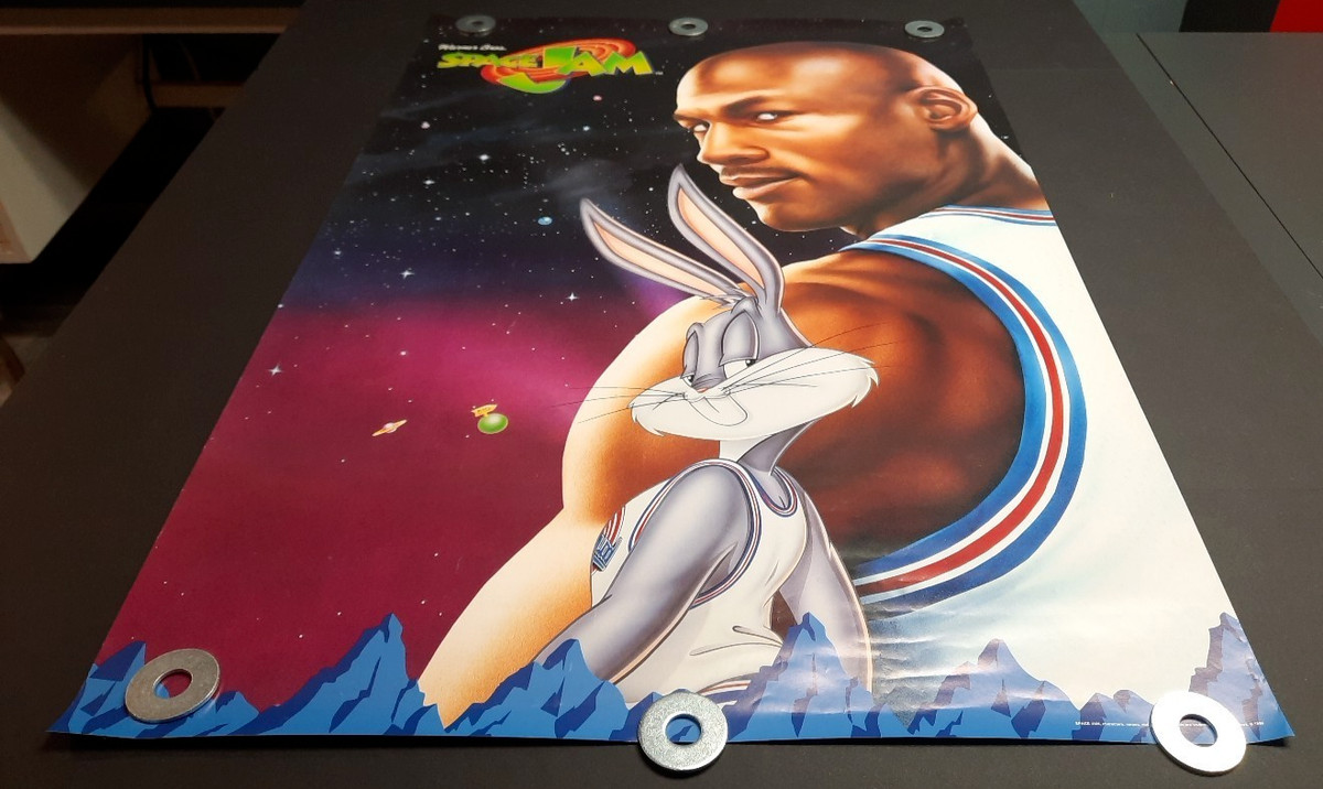SPACE JAM マイケル・ジョーダン トーキング ポスター space jam