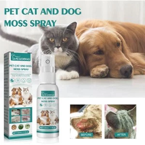 Pet Wound Spray Moss Spray Promote Healing Itch Relief Spot Dog For Cat Hot R1I2 - Picture 1 of 12