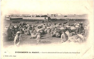 CPA-Carte Postale Maroc Convoi administratif devant la Kasba des Oulad Saïd VM - Picture 1 of 2
