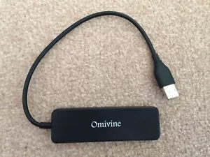 Omivine USB Hub, 4 Port USB adapter Ultra-Slim USB Splitter, Multi USB Port USB - Picture 1 of 5