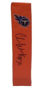Chance Warmack Signed Tennessee Titans End Zone Football Pylon Proof Autograph - Picture 1 of 6