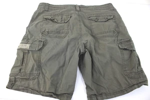Union Bay Men's 38W x 10L Olive Drab OD Cargo Jean Shorts #C638 - Picture 1 of 4