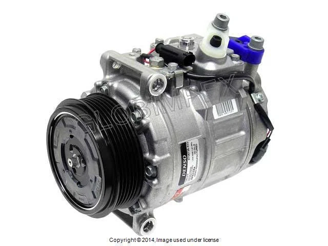 Mercedes w211 w219 A/C Compressor w/ Clutch DENSO OEM NEW + 1 YEAR WARRANTY - Image 1 of 1