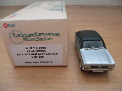 Lansdowne LDM 35; 1971 Hillman Avenger GLS; серебристый WMTC Lim. ed. 1/100; 1:43, МБ - Изображение 1 из 4
