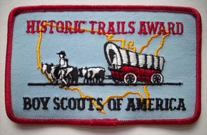 Historic Trails Award embroidered patch Boy Scouts - Picture 1 of 2