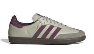 Adidas Men's Samba OG Originals Stone/Maroon NEW ID1482 Size 9 - Picture 1 of 6