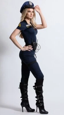 Disfraz de Teniente Ivana Mal Portada Dreamgirl Halloween Talla Pequeño Juego de Rol Foto 1 de 3