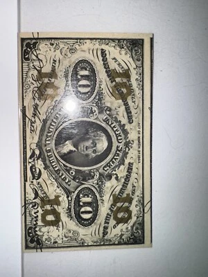 ~ FR 1255 PCGS *64* TEN CENTS THIRD ISSUE FRACTIONAL CURRENCY NOTE - Image 1 of 4