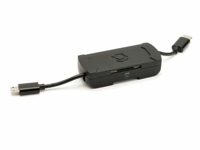 Stealth Cam, Micro USB & USB C OTG, 2 in 1 memory card reader. Android - Image 1 of 1