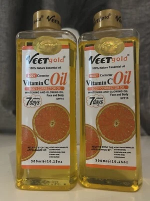 VEET GOLD BODY CORRECTOR VITAMIN C WHITENING & GLOWING OIL 300ml (One)