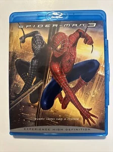 Spider-Man 3 (Blu-ray, 2007) Tobey Maguire, Kirsten Dunst, Thomas Haden Church - Picture 1 of 3