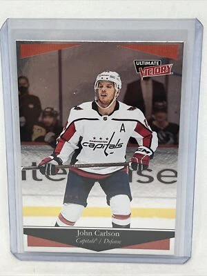 Washington Capitals - John Carlson - 20/21 UD Extended - Ultimate Victory #UV-13 - Image 1 of 2