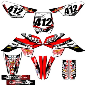 Kit de gráficos SR 125 MAYHEM Red Senge compatible con SSR - Imagen 1 de 10
