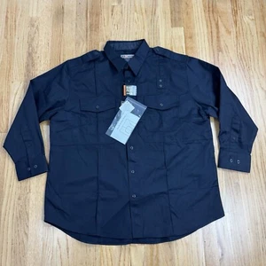 Camicia nuova con etichette 5.11 Tactical PDU manica corta classe B taglia 2XL blu scuro uomo 71168 - Foto 1 di 6