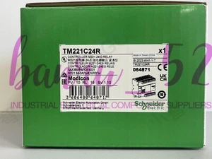 Schneider Electric TM221C24R Modicon Controller M221-24IO Relay Ethernet Module - Picture 1 of 6